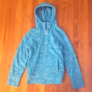 Calvin Klein Blue Zip Up Hoodie